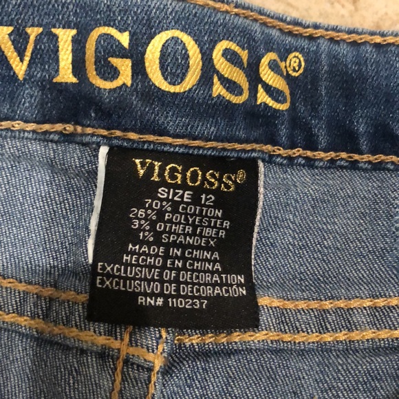 NWT Vigoss The Thompson Bermuda Shorts Sz 12 - Picture 3 of 8